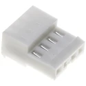 TE Connectivity 4-Way IDC Connector Female for Cable, 1 Row, 5A, 250V AC, Right Angle, Model 3-640441-4