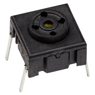 MEC Black Tactile Switch, SPST, Momentary, 50mA 24 V dc, Surface Through Hole Mount, 6.4mm Height, 2.5N Operating Force IP67