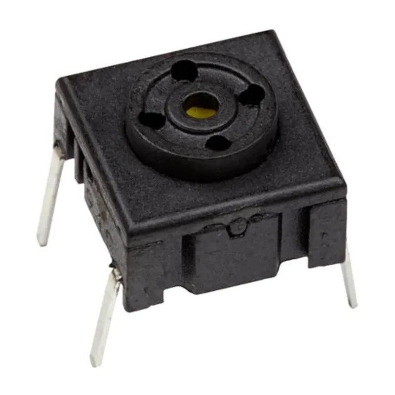 MEC Black Tactile Switch, SPST, Momentary, 50mA 24 V dc, Surface Through Hole Mount, 6.4mm Height, 2.5N Operating Force IP67