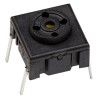 MEC Black Tactile Switch, SPST, Momentary, 50mA 24 V dc, Surface Through Hole Mount, 6.4mm Height, 2.5N Operating Force IP67