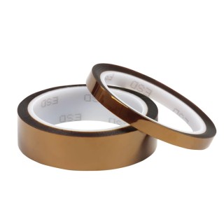EUROSTAT Silicone Polyamide Film ESD Tape 9mm Width x 33m Length 42-020-0009