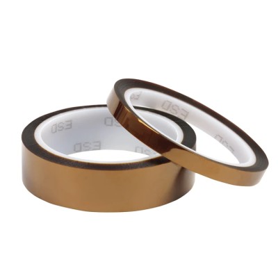 EUROSTAT Silicone Polyamide Film ESD Tape 9mm Width x 33m Length 42-020-0009