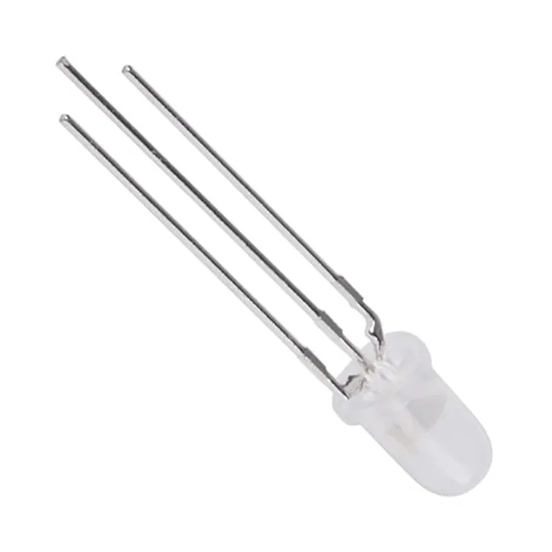 Broadcom Bi-Color Green, Red LED 5 mm (T-1 3/4) Through Hole 1.9 V 50 mA HLMP-4000