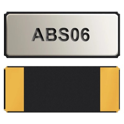 Abracon 32.768 kHz Crystal Unit ±10 ppm Surface Mount 2-Pin 0.6 mm Height 2 mm Length 1.2 mm Width ABS06-32.768KHZ-9-1-T