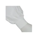 3M White Unisex Disposable Visitor Coat Size L with Zipper Closure Model 4440ZL