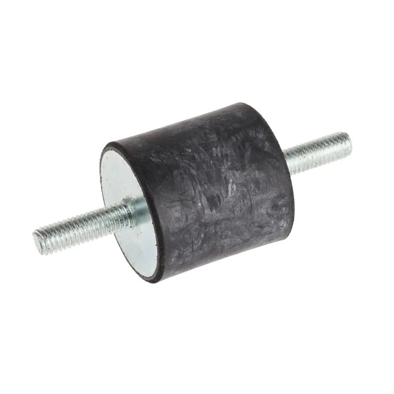 RS PRO M6 Anti-Vibration Mount Male to Male Bobbin Natural Rubber 49.6 kg Compression 30 mm OD 30 mm H 171-2576