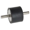 RS PRO Anti-Vibration Mount Male to Male Bobbin Thread Size M8, 40 mm OD, 30 mm Height, 96.2 kg Compression Load 171-2582