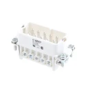EPIC Heavy Duty Power Connector Insert 14A H-A Series Male 10 Contacts 600V 10440100