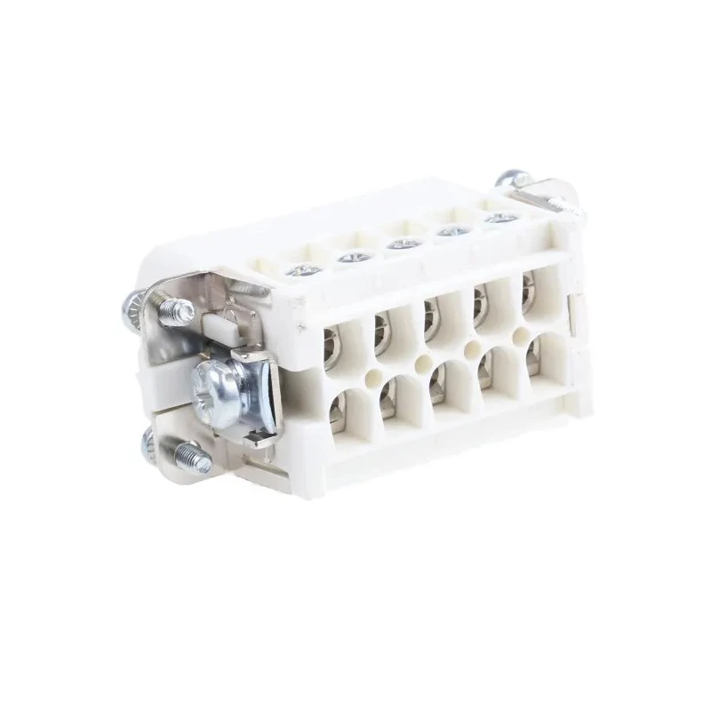 EPIC Heavy Duty Power Connector Insert 14A H-A Series Male 10 Contacts 600V 10440100