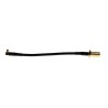 LPRS Coaxial Cable Male Right Angle to Female Straight 100 mm 50 Ω LPRS-MMCX-R-M-100-SMA-S-F-B