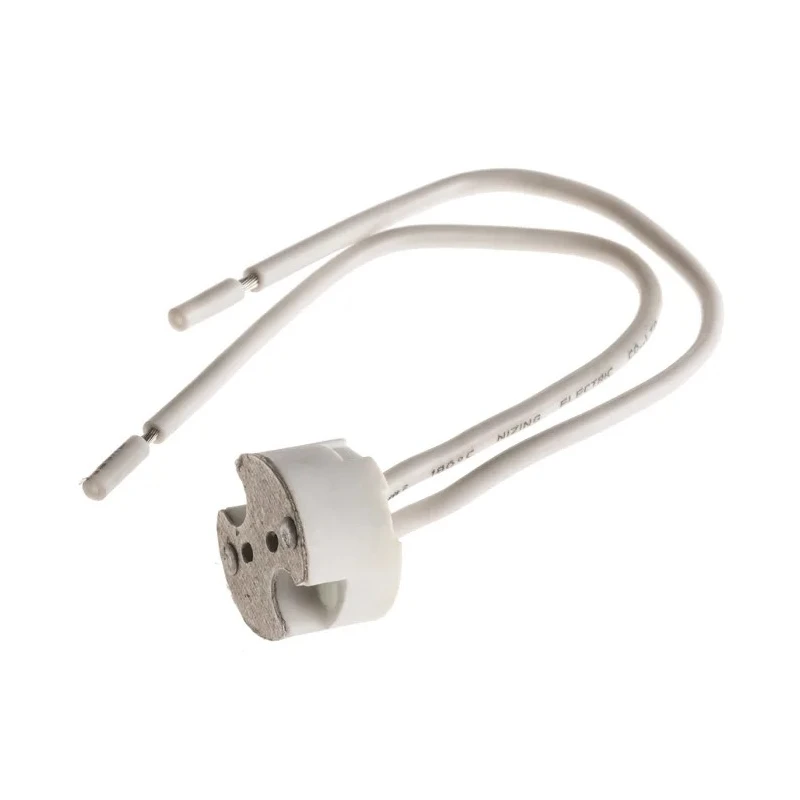 Orbitec Halogen Lamp Holder Screw Mount 24V 4A Steatite Material 2 Pin Rear Wiring H 4653