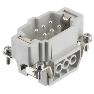 RS PRO Heavy Duty Power Connector Insert 16A RS PRO E Series Male 6 Contacts 171-5724