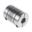 Huco Flexible Clamp Coupler 31.8 mm OD 12 mm Bore 44.5 mm Length 725.32.3535