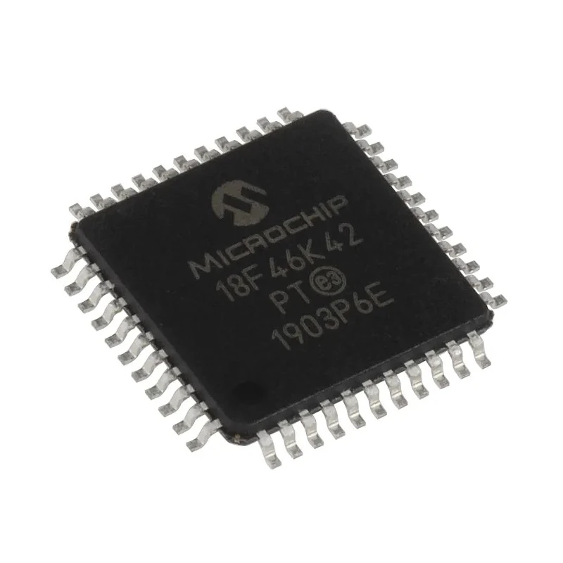 Microchip 8 bit PIC Microcontroller 64 MHz, 64kB FLASH, 4kB SRAM, 44-Pin TQFP PIC18F46K42