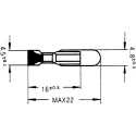 Orbitec Indicator Light Clear 5mm Diameter, 22mm Length T52-12050