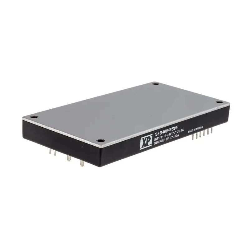 XP Power DC/DC Converter 5V DC 80mA 75V DC Input 18V Input 400W Through Hole SIP Package QSB400