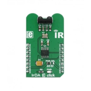 MikroElektronika IrDA 3 Click MCP2122 Infrared Communication & Wireless Development Tool GPIO UART Interface 