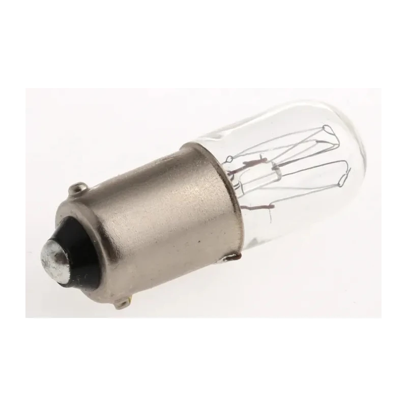 Orbitec BA9S Indicator Light, Clear Lens, 240V, 14mA Current, 10mm Diameter, 28mm Length, 1000h Lifespan BA9S