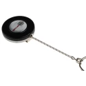 Securikey Stainless Steel Retractable Key Chain Silver RBLBLOGOSKY