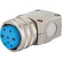 Jaeger Circular Connector 6 Contacts Cable Standard Female IP50 IP54 15A 5320 060 06