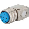 Jaeger Circular Connector 6 Contacts Cable Standard Female IP50 IP54 15A 5320 060 06