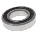 SKF Single Row Deep Groove Ball Bearing 45 mm ID, 85 mm OD, 19 mm Race Width, Sealed Ends, Steel Cage 6209-2RS1