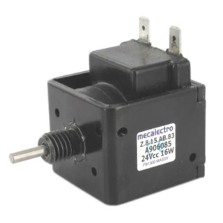 Mecalectro Heavy Duty Single-Acting Linear Solenoid 230V AC 15mm Stroke 275W Z815DAB83