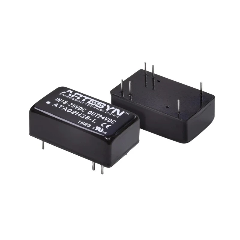 Artesyn / Advanced Energy DC/DC Converter 5V DC 1.6A, 9-36V Input, 8W, Through Hole DIP Package ATA02A18-L