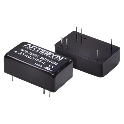 Artesyn / Advanced Energy ATA DC/DC Converter 15V -15V 265mA 8W Through Hole DIP Package ATA02CC36-L