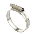 RS PRO 316 Stainless Steel Slotted Hex Hose Clip 12.3mm Band Width 13-20mm Inside Diameter 172-0594