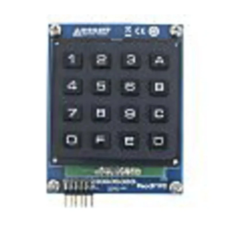 Digilent 16-Button Keypad Button Click Board with 12-pin GPIO Interface 410-195