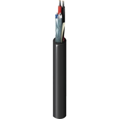 Belden 1502R Series Multimedia Control Data Cable 1 Pair 6.35mm Diameter 152m Length Blue Polyvinyl Chloride 1502R G75500