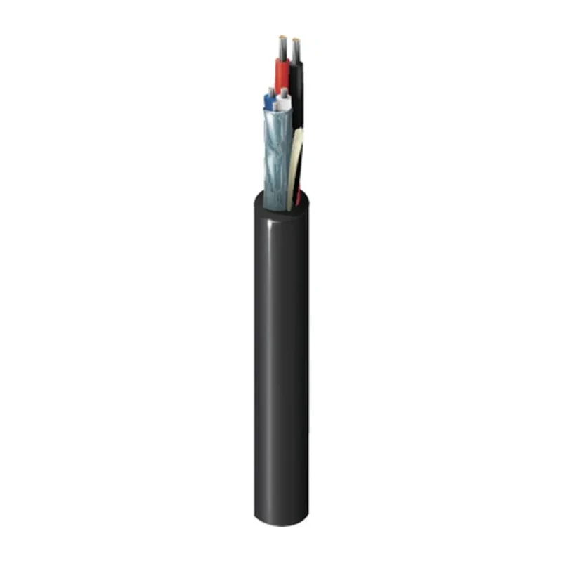Belden 1502R Series Multimedia Control Data Cable 1 Pair 6.35mm Diameter 152m Length Blue Polyvinyl Chloride 1502R G75500