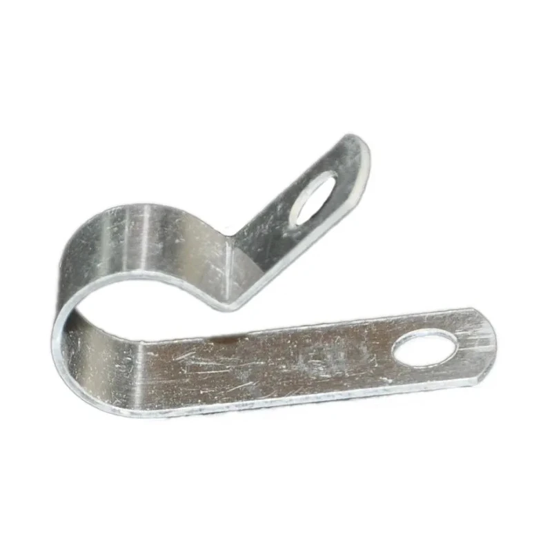 RS PRO Silver Aluminium Cable Clip 14.3 mm Max Bundle Diameter Screw Fixing 9.5 mm Width 172-0829