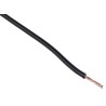 Alpha Wire FlexiVolt Series Black Hook Up Wire 23 AWG 66 x 0.07 mm Core Strands 100 m Length Polyvinyl Chloride 285-7763