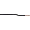 Alpha Wire FlexiVolt Series Black Hook Up Wire 23 AWG 66 x 0.07 mm Core Strands 100 m Length Polyvinyl Chloride 285-7763