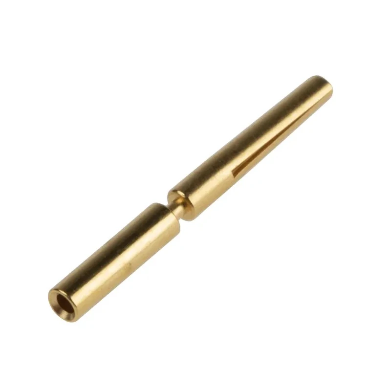 HARTING Female Crimp Circular Connector Contact Size M12 Copper Alloy Gold over Nickel Plating 12.7mm Length 210 110 090 21