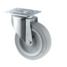 Tente Swivel Castor 400 kg Capacity 200 mm Wheel Polyamide Frame Pressed Steel Zinc Plated 3470UFR200P63