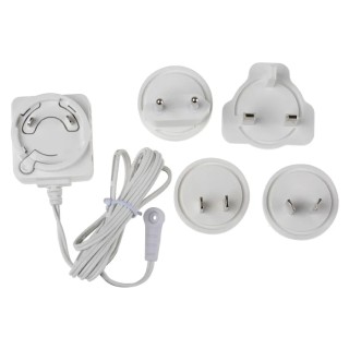 RS PRO Interchangeable Plug for Use with RS PRO Data Loggers, 100-240 V AC Input, 9 V DC Output 172-0573