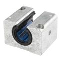 INA Bearing Unit 2-Bolt Base Linear Bearing Unit 30mm Inner Diameter Dynamic Load 5.9kN Static Load 6kN KGSNO30-PP-AS