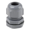 Alpha Wire FIT Wire Management Series Grey Chloroprene Rubber, Polyamide Cable Gland, M20 Thread, 6 mm min., 12 PMC20 SL080