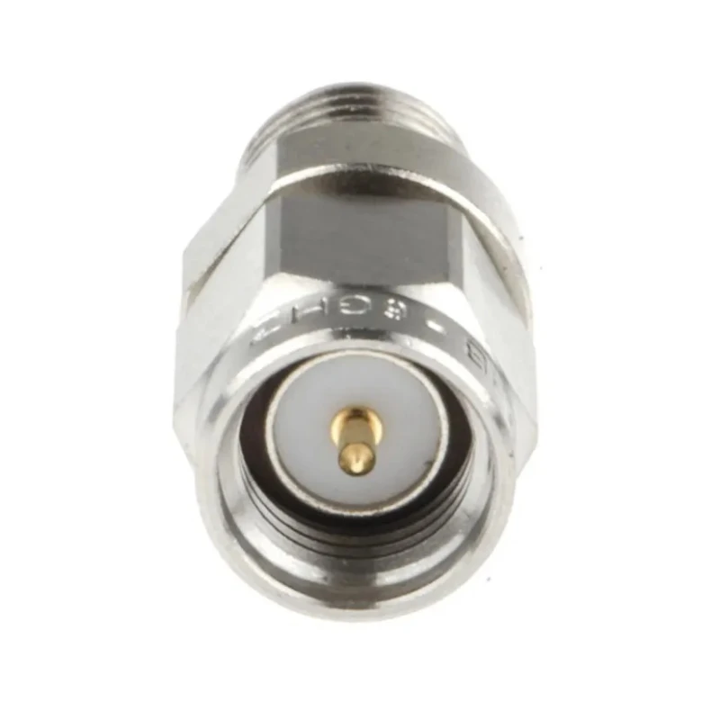Radiall SMA Straight RF Attenuator 10 dB, 2 GHz to 6 GHz, 50Ω, Nickel Plated Brass Body R411810124