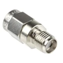 Radiall SMA Straight RF Attenuator 10 dB, 2 GHz to 6 GHz, 50Ω, Nickel Plated Brass Body R411810124