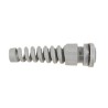 Alpha Wire FIT Wire Management Series Slate Chloroprene Rubber Polyamide Cable Gland PG13.5 Thread, 6 mm Min. PPS13 SL080