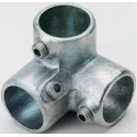 RS PRO 3-Way Connector Connecting Component Cast Iron Compatible Tube Size 48.3 mm 286-3415