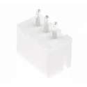 JST XH Series Straight Through Hole PCB Header, 3 Contact(s), 2.5 mm Pitch, 1 Row, Shrouded B3B-XH-A(LF)(SN)