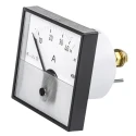 HOBUT Analogue Panel Ammeter 80 A AC Moving Iron, 72 mm x 72 mm PD72MIS40A2/1-001
