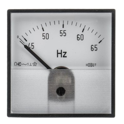 HOBUT Digital Panel Multifunction Meter for Frequency, 68 mm x 68 mm PD7245-65HZ220/2-001