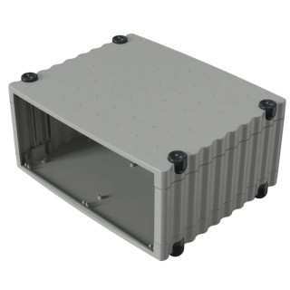 Rose Aluminium Desktop Enclosure Wavetronic Series 268 mm Length 324 mm Width 147 mm Height 077001030