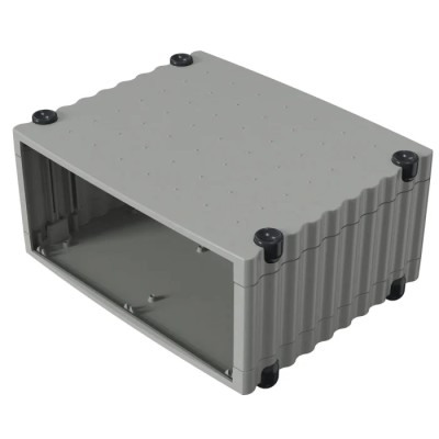 Rose Aluminium Desktop Enclosure Wavetronic Series 268 mm Length 324 mm Width 147 mm Height 077001030